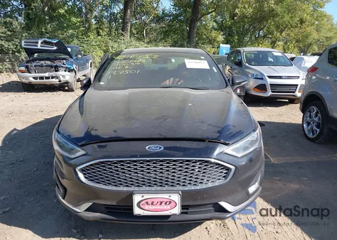2020 Ford Fusion Titanium из США, поврежденный, VIN 3FA6P0K99LR137501